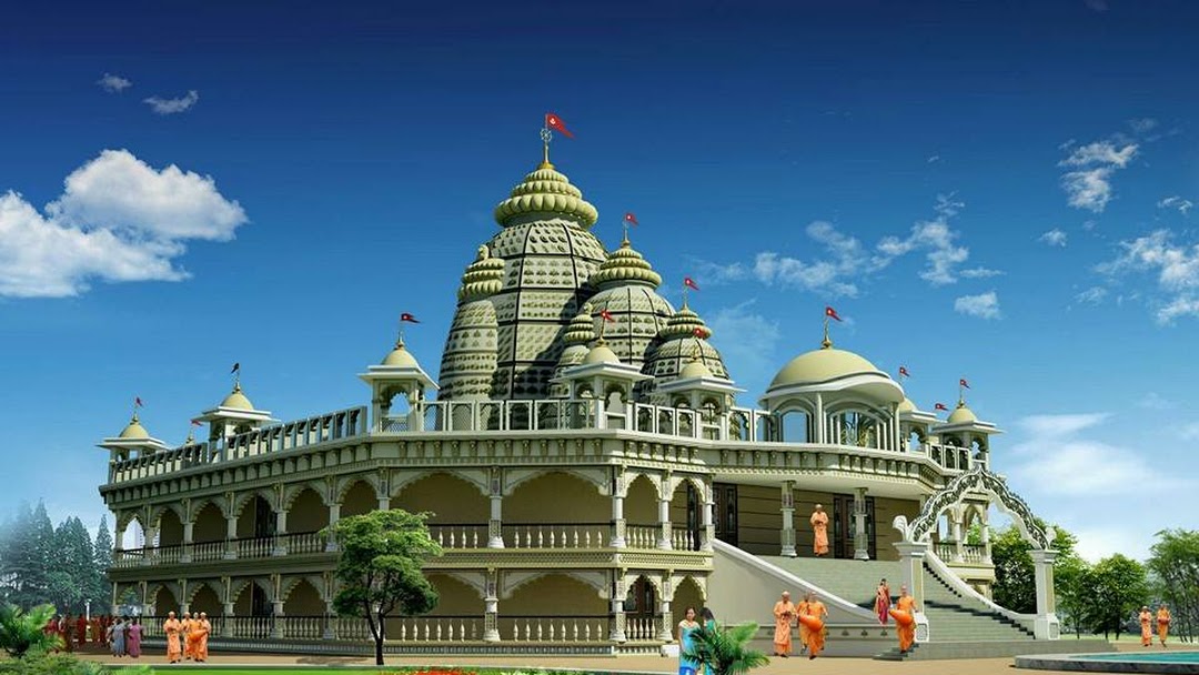 Aerial view of Grace Awakening spiritual center location with surrounding peaceful landscape and meditation gardens